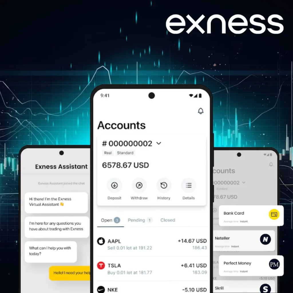 Exness para Android
